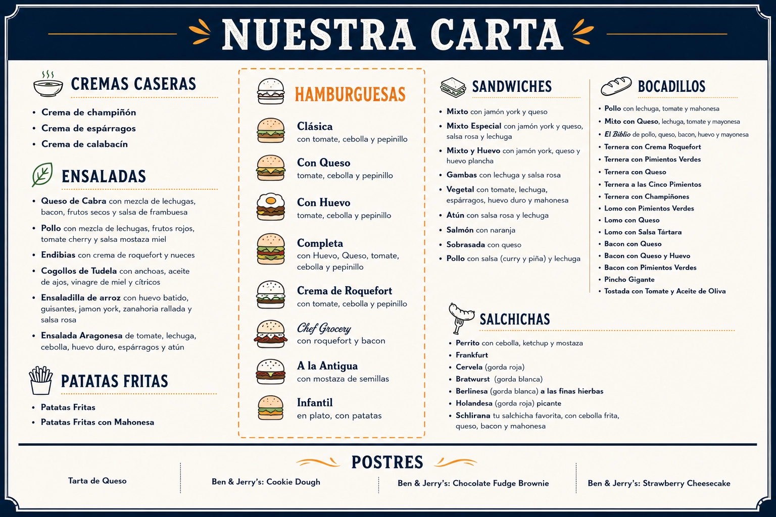 Carta Mostaza